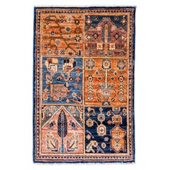 Orientalischer handgefertigter Teppich 2'1" x 3'4" #9023