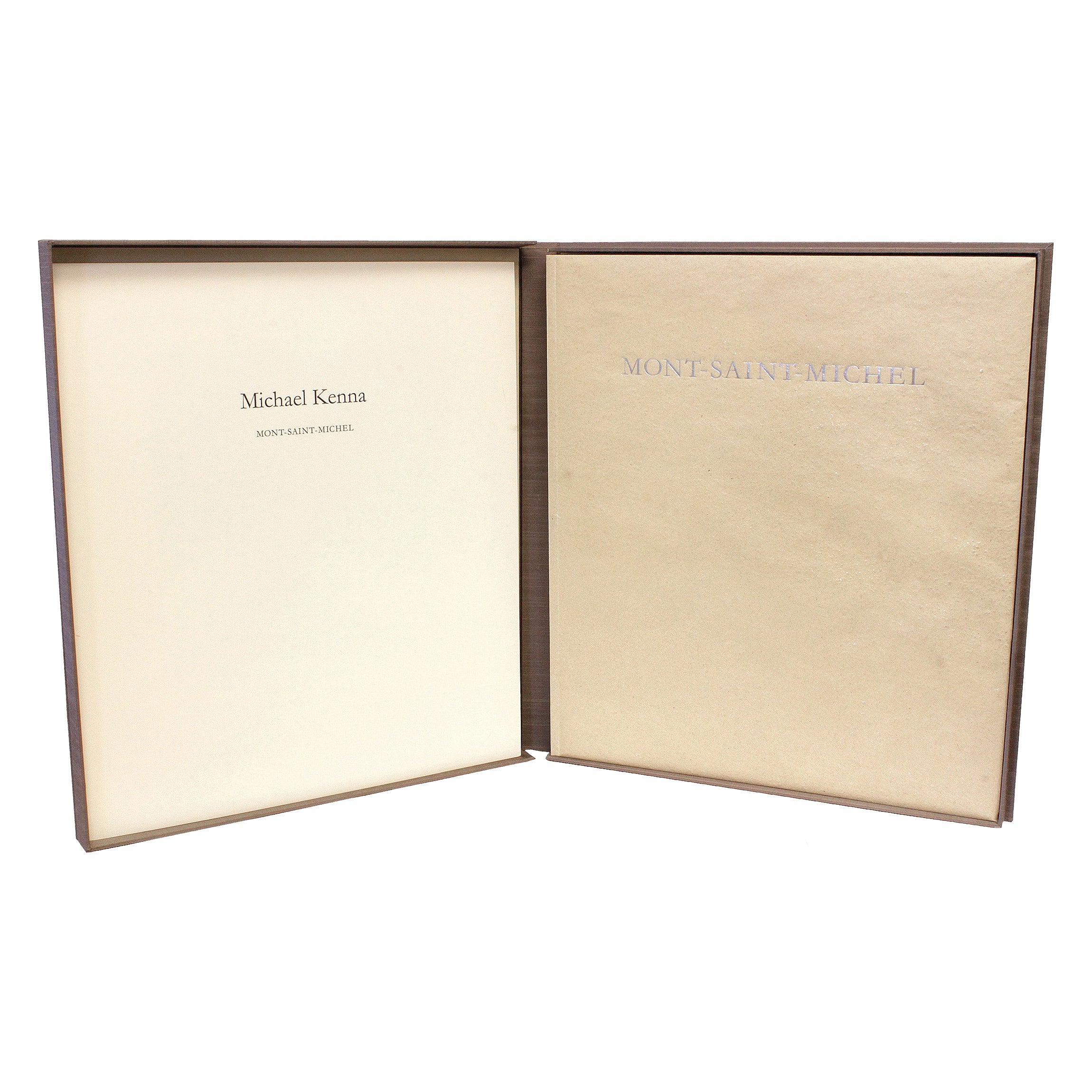 KENNA, Michael. Mont-Saint-Michel. 21st Editions, 2007. SIGNED LIMITED EDITION For Sale