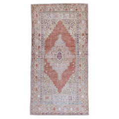 Türkischer Anatolischer Vintage-Teppich 3'6" x 6'9" #7041
