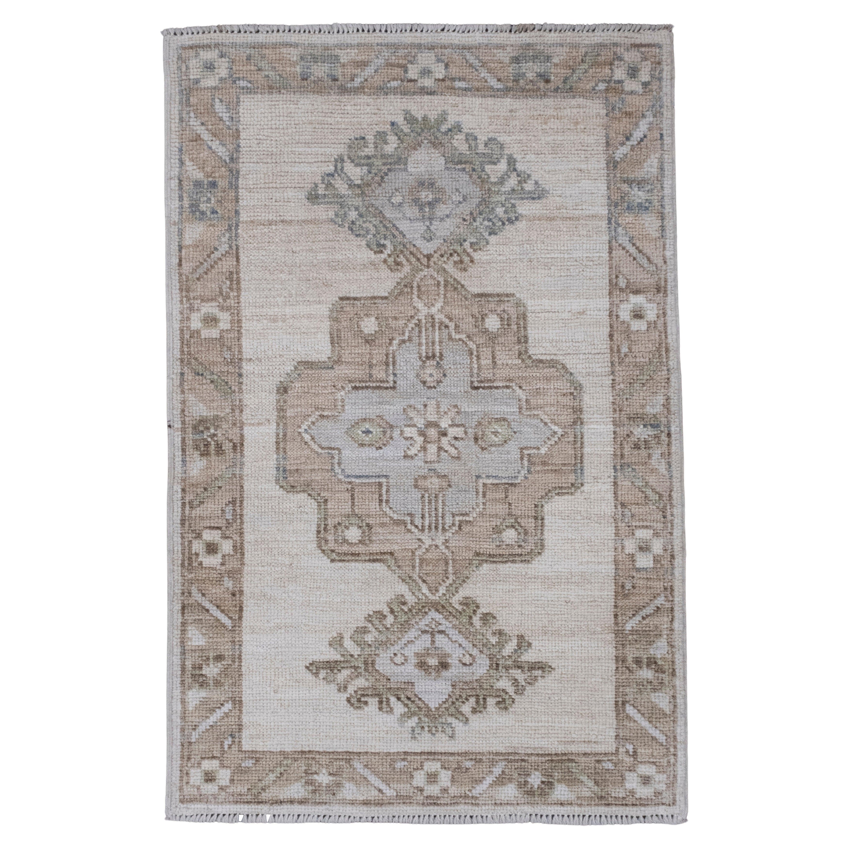 Oriental Handmade Oushak Rug 2' x 3'2" #9019