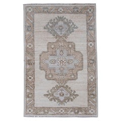 Oriental Handmade Oushak Rug 2' x 3'2" #9019