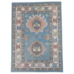 Türkischer Oushak-Teppich 5'2" x 7'1" #16732