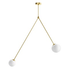 Handmade Dioscuri Chandelier by Gobo Lights