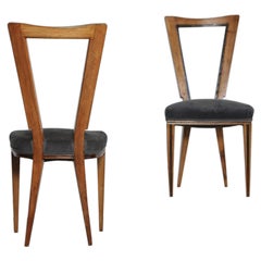 Pair of Dining Chairs, Italy, 1950s
