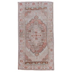 Turkish Vintage Anatolian Rug 3'7" x 6'11" #16810