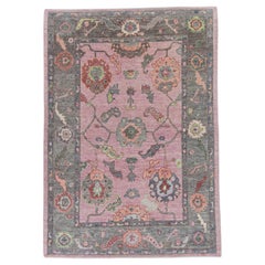 Türkischer Oushak-Teppich 5'4" x 7'7" #16704