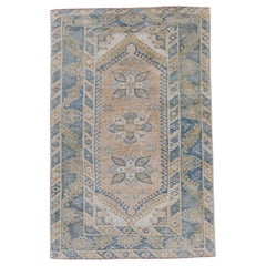 Türkischer Anatolischer Vintage-Teppich 4'2" x 6'5" #16633