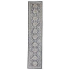 Turkish Oushak Runner Rug 3'1" x 13'9" #16223