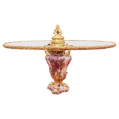 A fine and rare 19th century French cocktail table by Linke