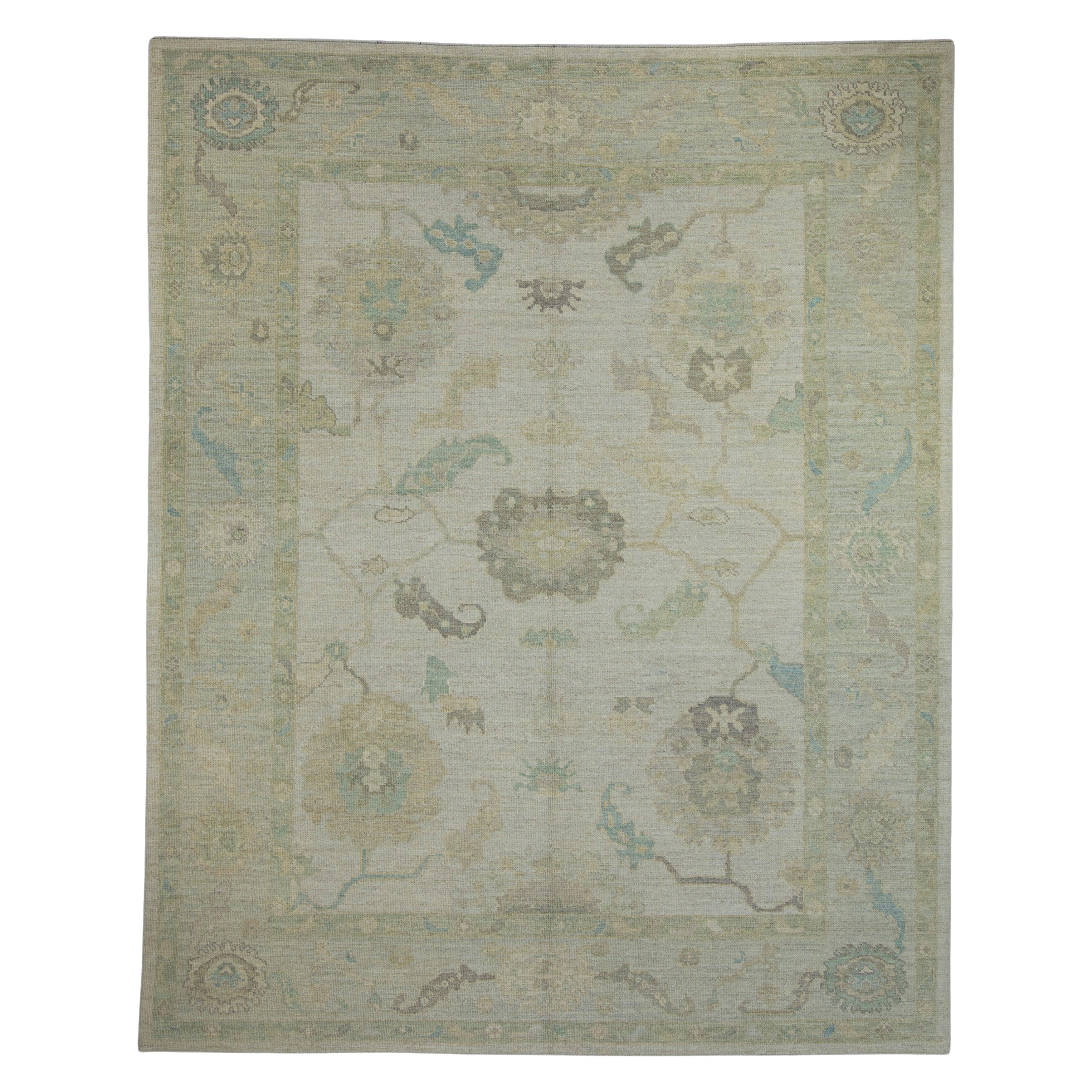 Turkish Oushak Rug 8'4" x 10'4" #16478