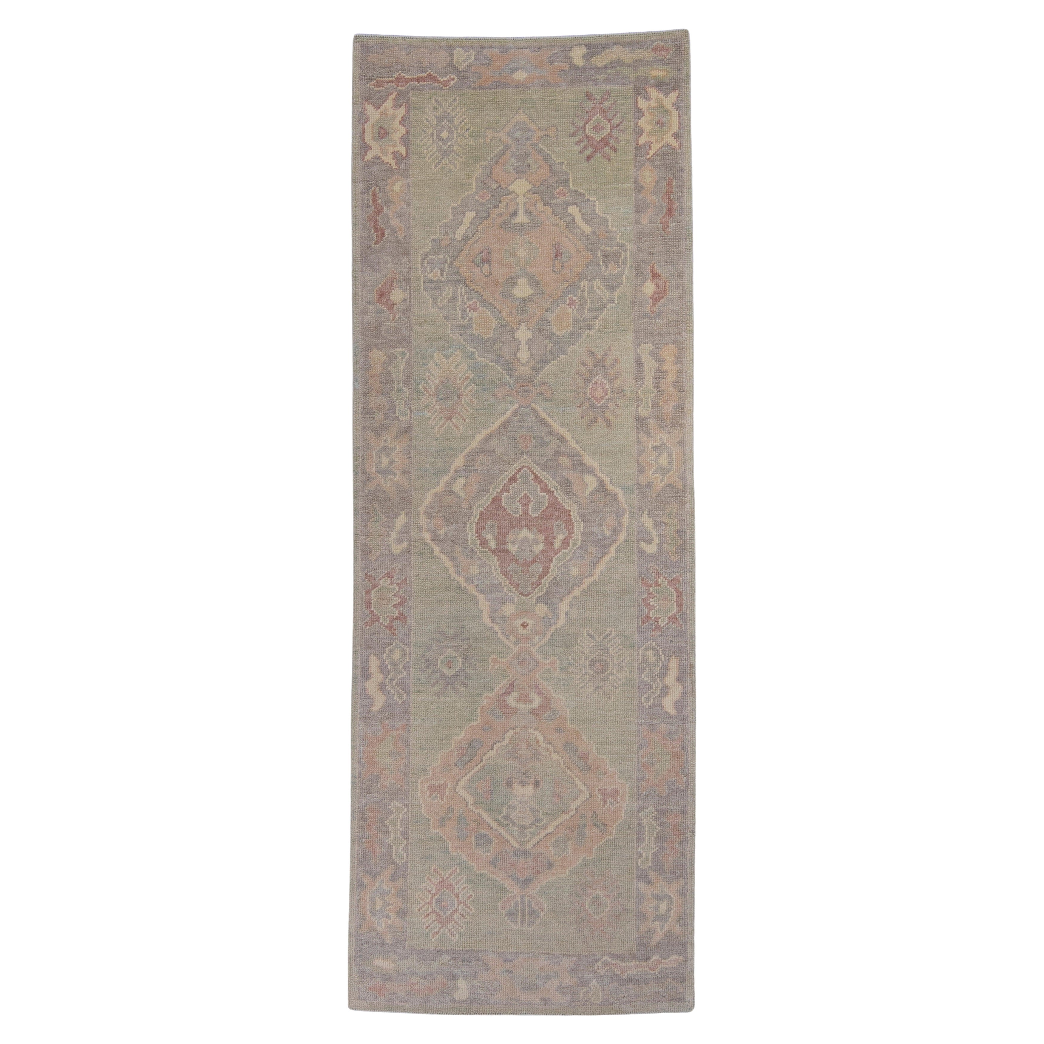 Türkischer Oushak-Läufer 2'11" x 8'2" #16606