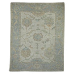 Tapis turc Oushak 8' x 10'2" n° 16438