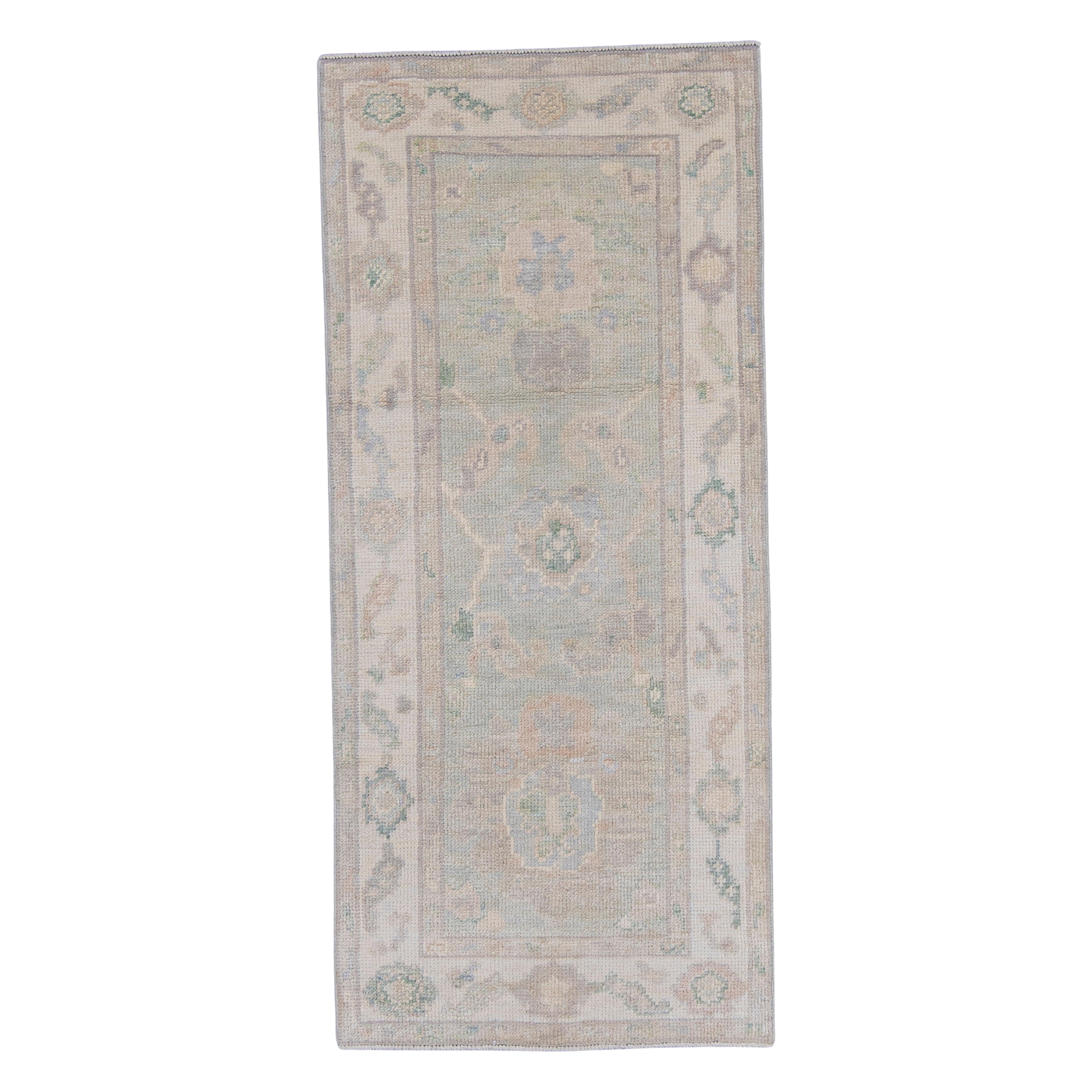 Turkish Oushak Rug 2'3" x 5'1" #16601