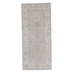 Turkish Oushak Rug 2'3" x 5'1" #16601