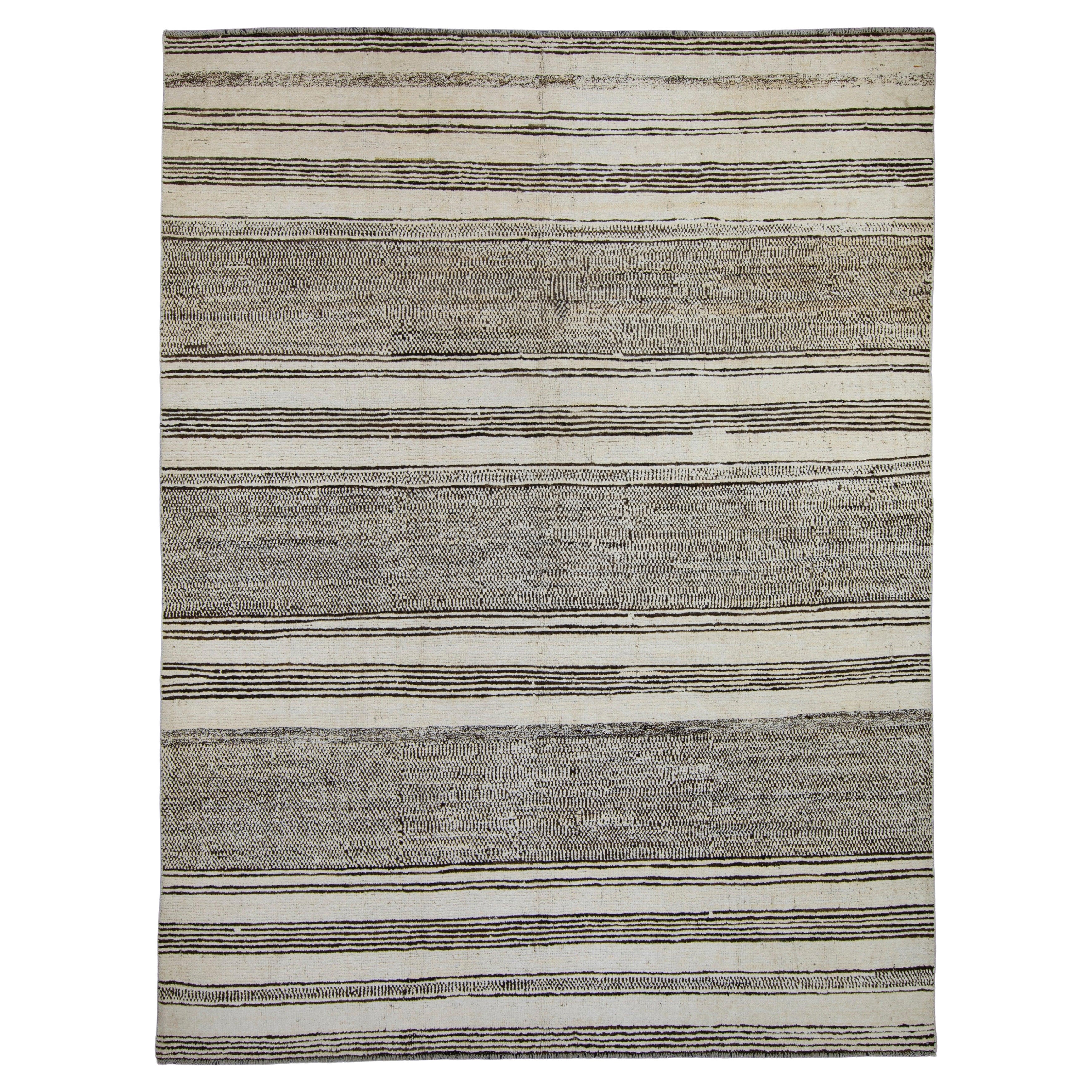 Türkischer Oushak-Teppich 7'4" x 9'9" #9039