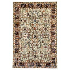 Tapis oriental noué à la main 6'1" x 9'1" n° 9003