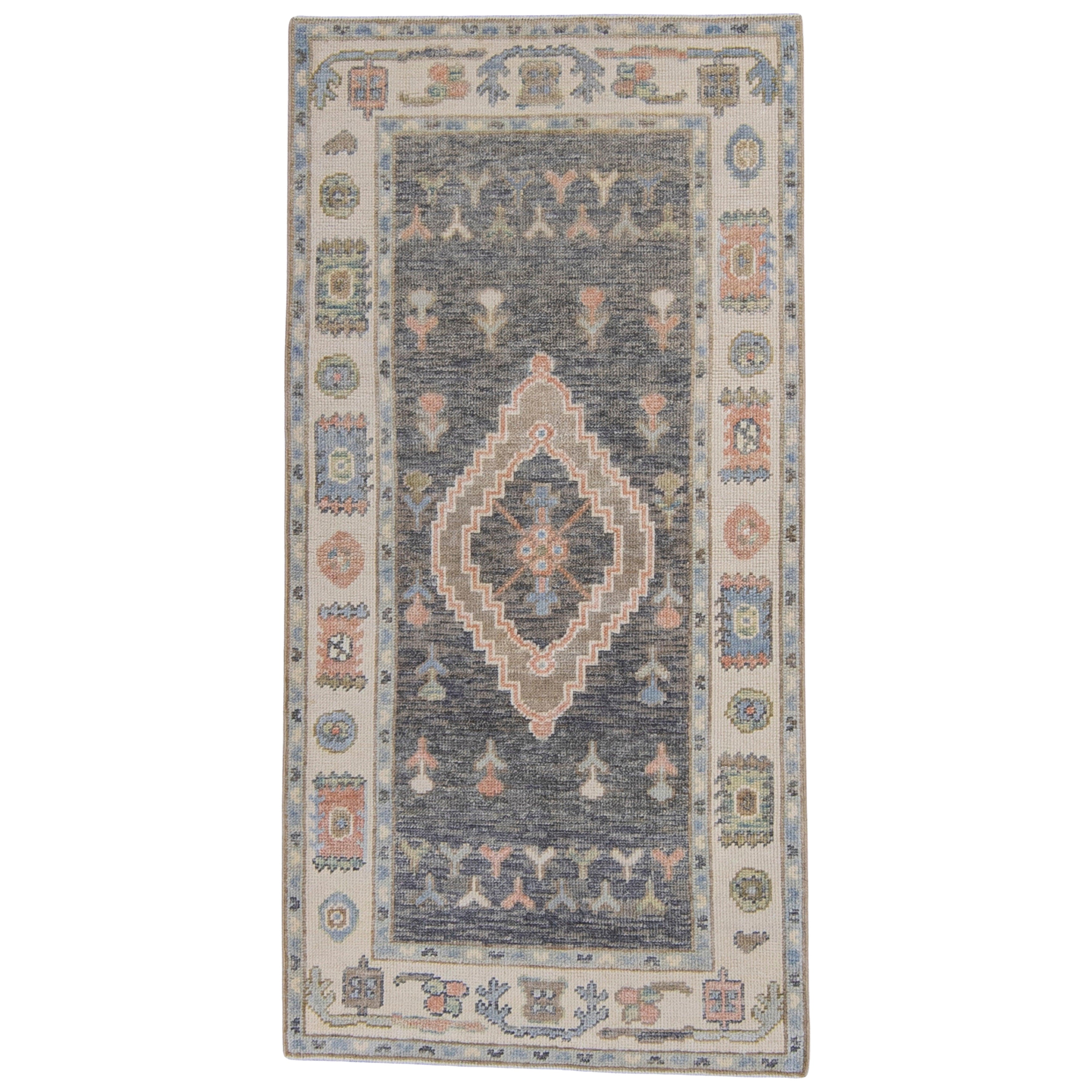 Turkish Oushak Rug 2'11" x 5'10" #16647