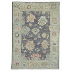 Alfombra turca Oushak 6'2" x 8'9" #16541