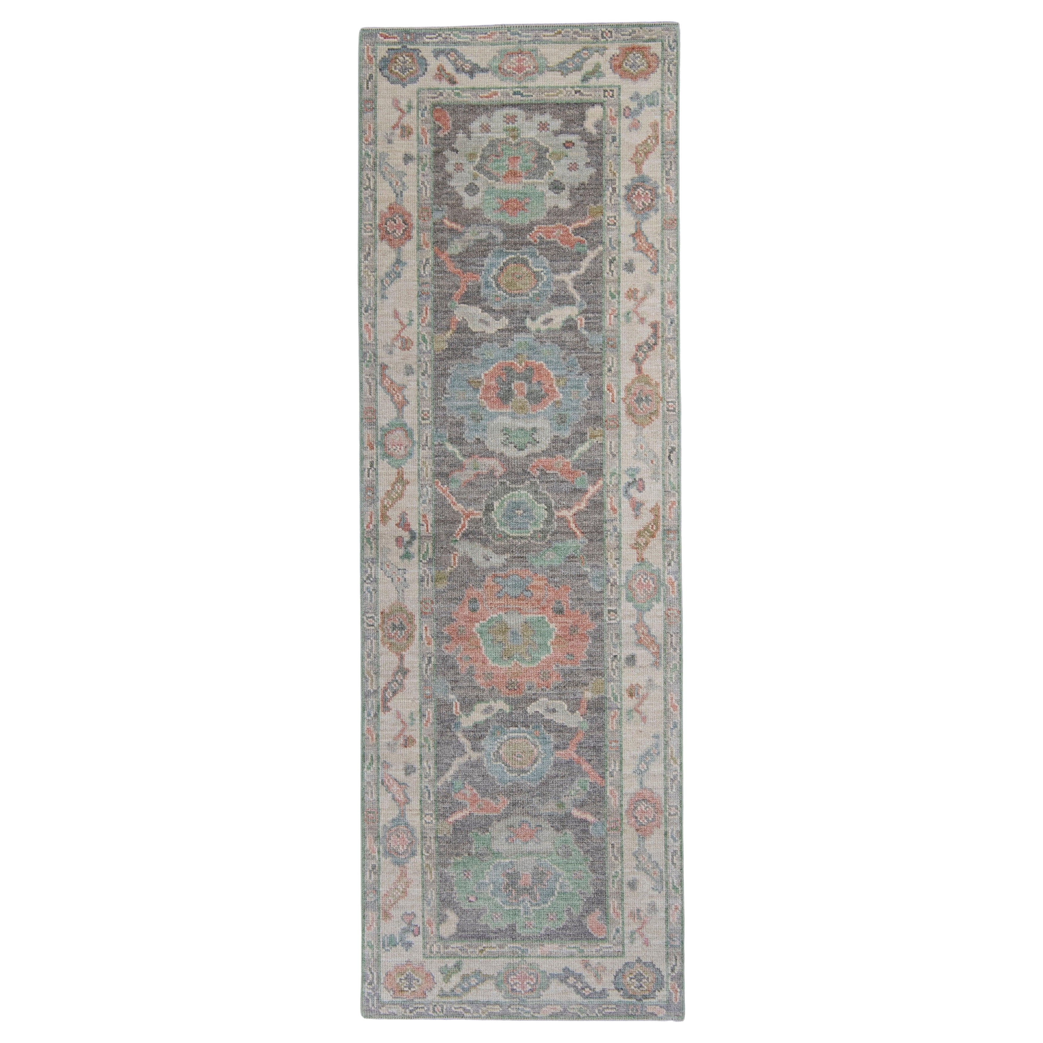 Türkischer Oushak-Läufer 2'8" x 8'1" #16417