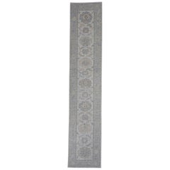 Turkish Oushak Runner Rug 2'10" x 13'11" #16216