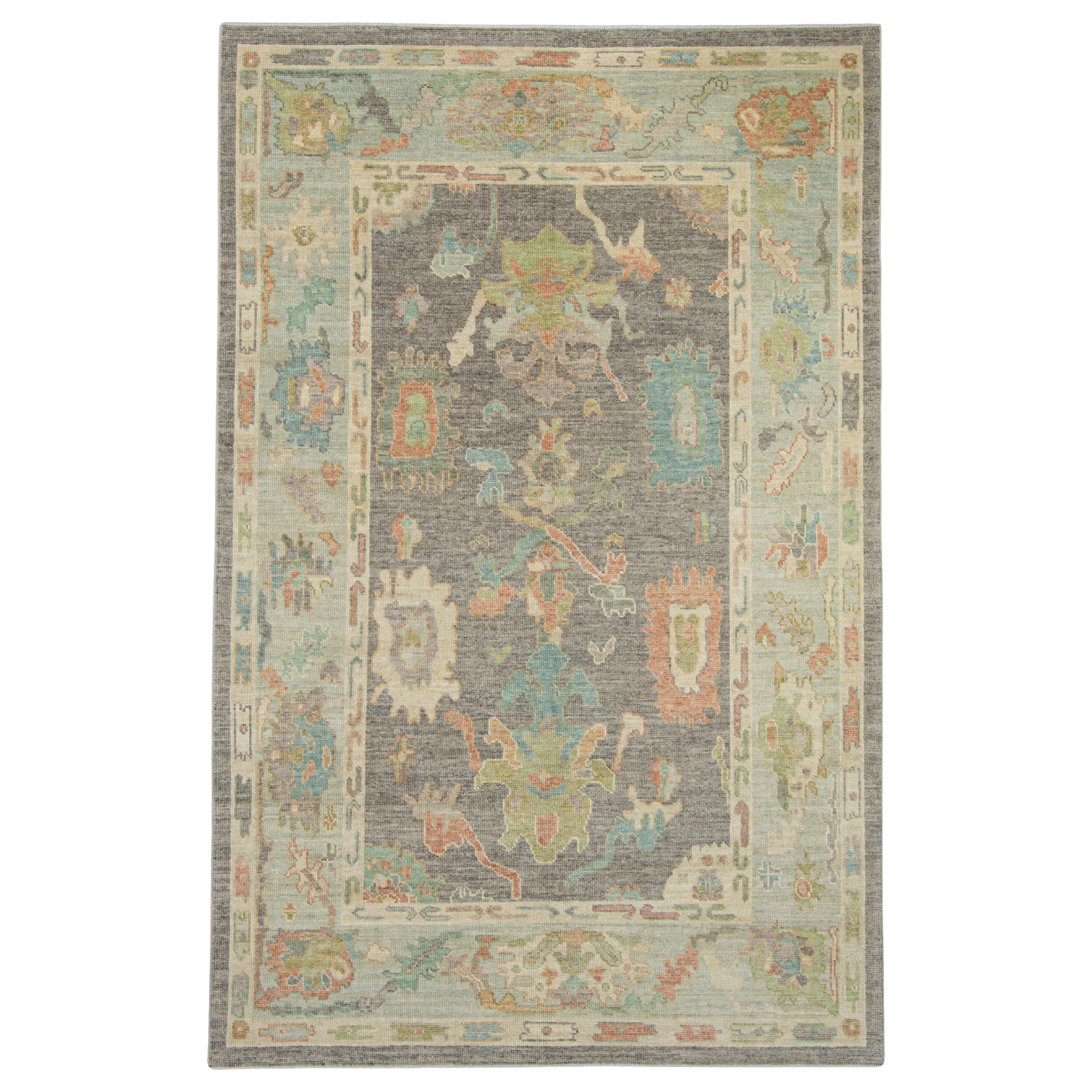 Türkischer Oushak-Teppich 6'1" x 9'4" #16103