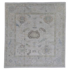 Alfombra Turca Oushak Cuadrada 10'1" x 10'8" #16480