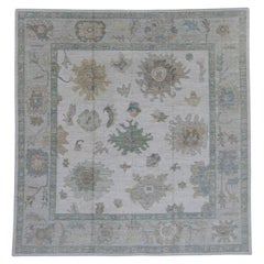 Alfombra Turca Oushak Cuadrada 10'1" x 10'6" #16155