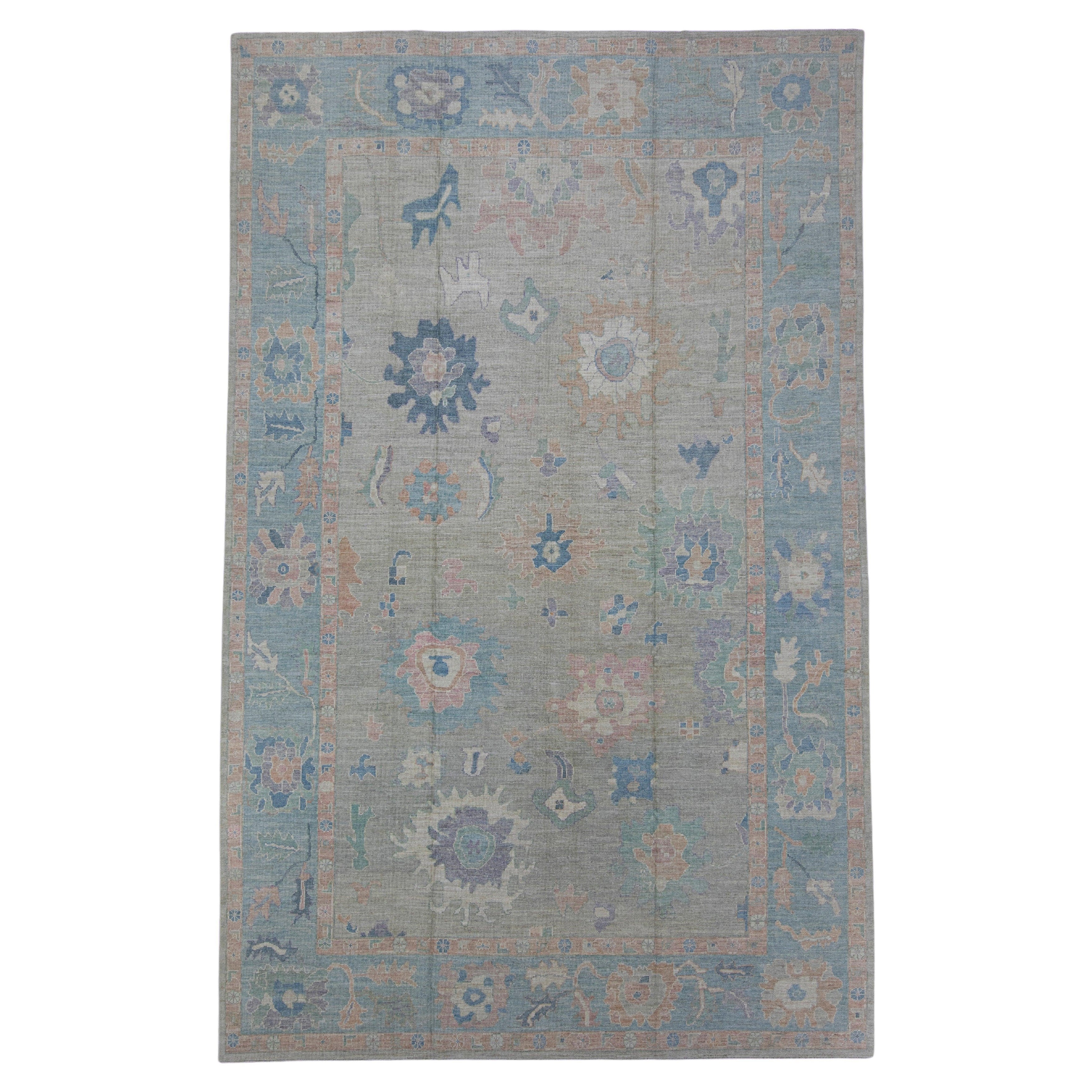 Türkischer Oushak-Teppich 10'3" x 16'5" #16126