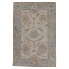 Tappeto Oushak turco 3'10" x 5'9" #16677