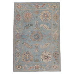 Türkischer Oushak-Teppich 3'10" x 5'8" #16649