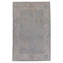 Alfombra turca Oushak 3'11" x 6'1" #16625