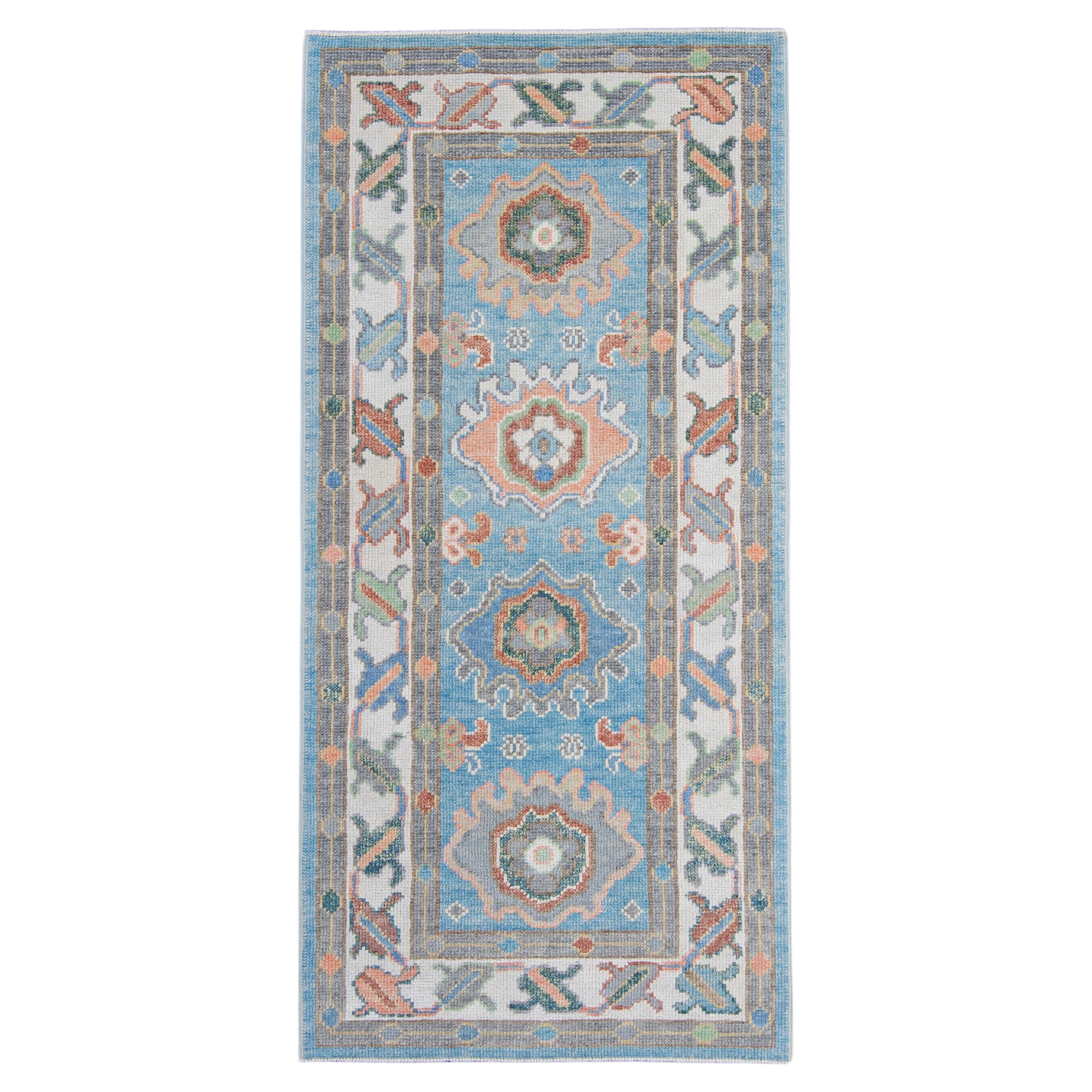 Türkischer Oushak-Teppich 2'9" x 5'10" #16746