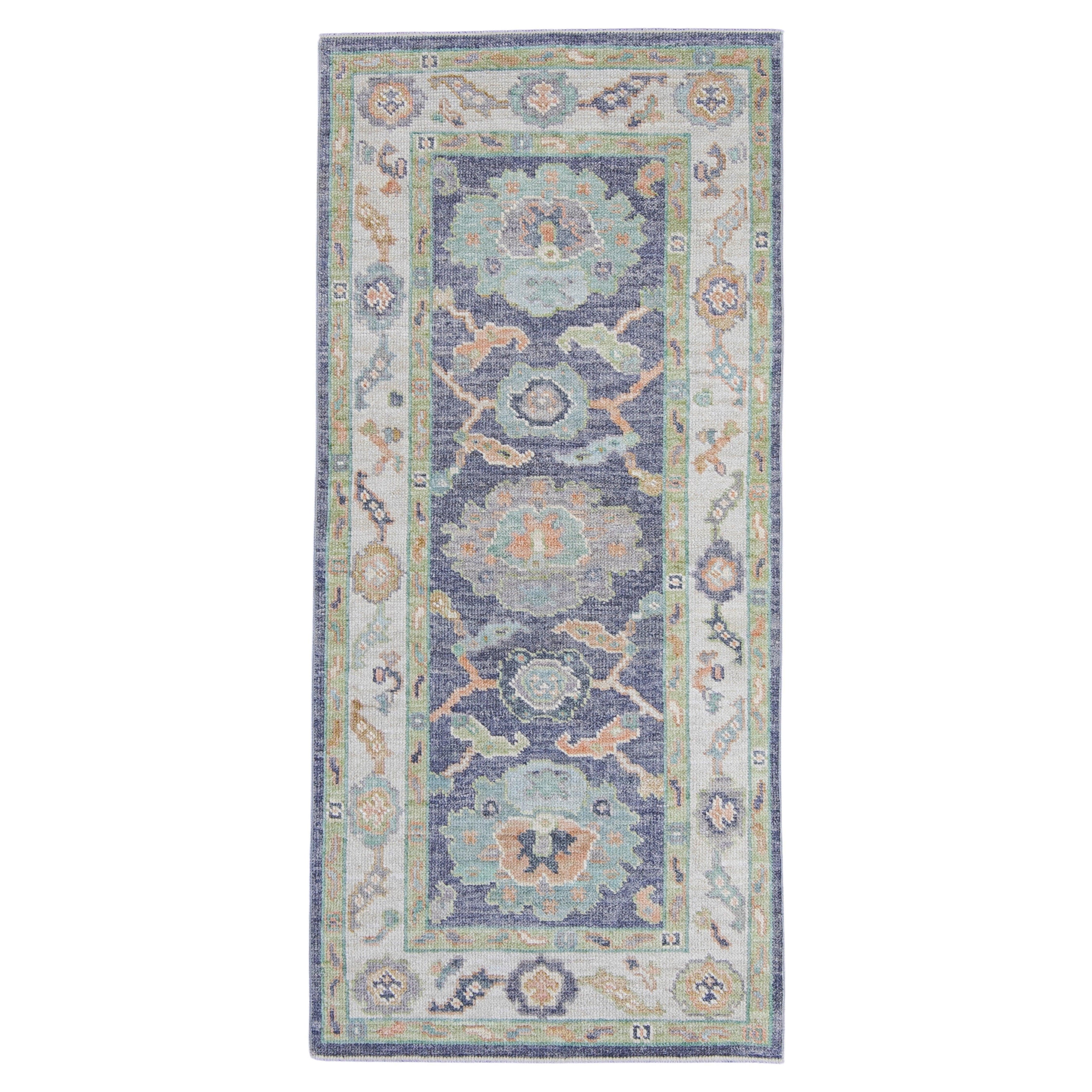 Türkischer Oushak-Teppich 2'8" x 5'10" #16713