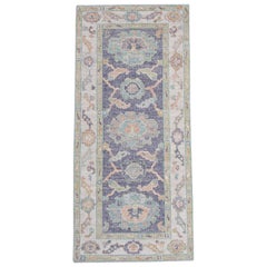 Türkischer Oushak-Teppich 2'7" x 5'7" #16495