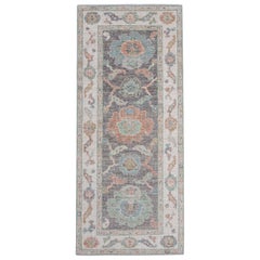 Tapis turc Oushak 2'8" x 6'3" n°16328