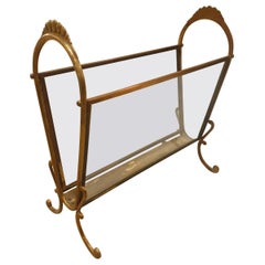 Mid Century magazine rack, Italy
