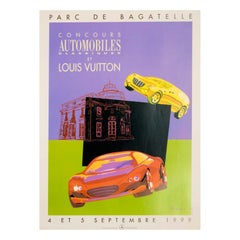 1999 Louis Vuitton Bagatelle - Razzia Poster originale d'epoca