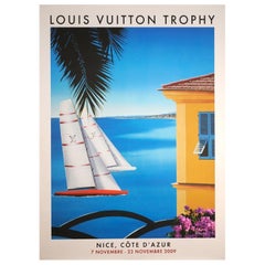 Trofeo Louis Vuitton Niza 2009 - Razzia Póster Vintage Original