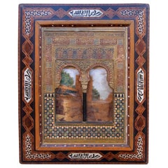 1950s Hand Made Architectural Model of the Alhambra