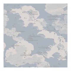 Des nuages dans le ciel étoilé : Foulard de ciel nocturne