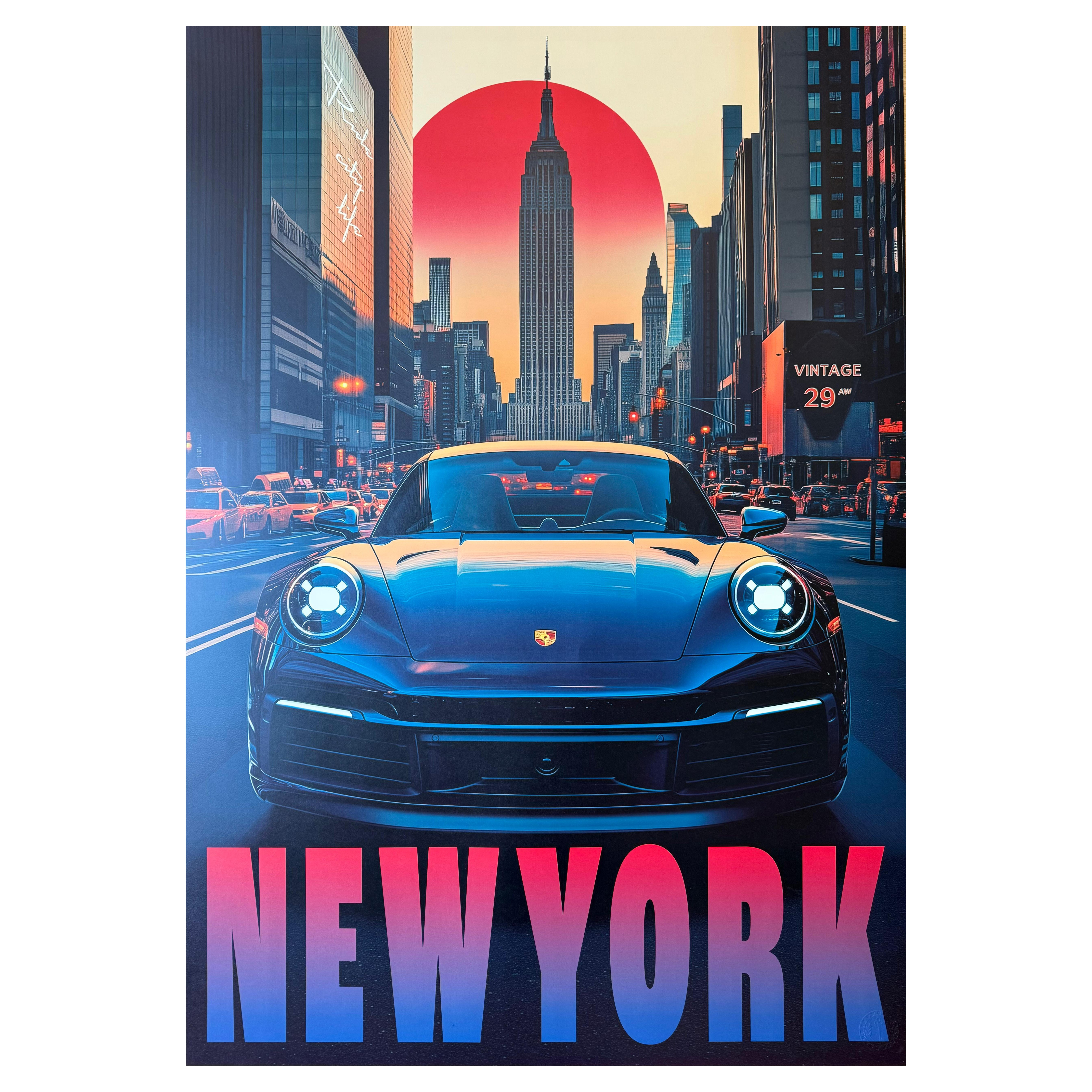 Pollux ( italiano, años 80) Nueva York Porsche