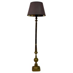 Early 20th Century Brass Floor Lamp