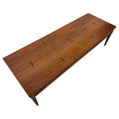 Mid-Century Modern Lane's Tuxedo Walnuss Couchtisch