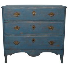 Swedish 18th Century Late Baroque Chest of Drawers