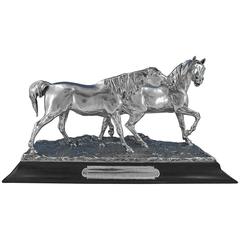 Antique Fine Quality Equestrian Sculpture