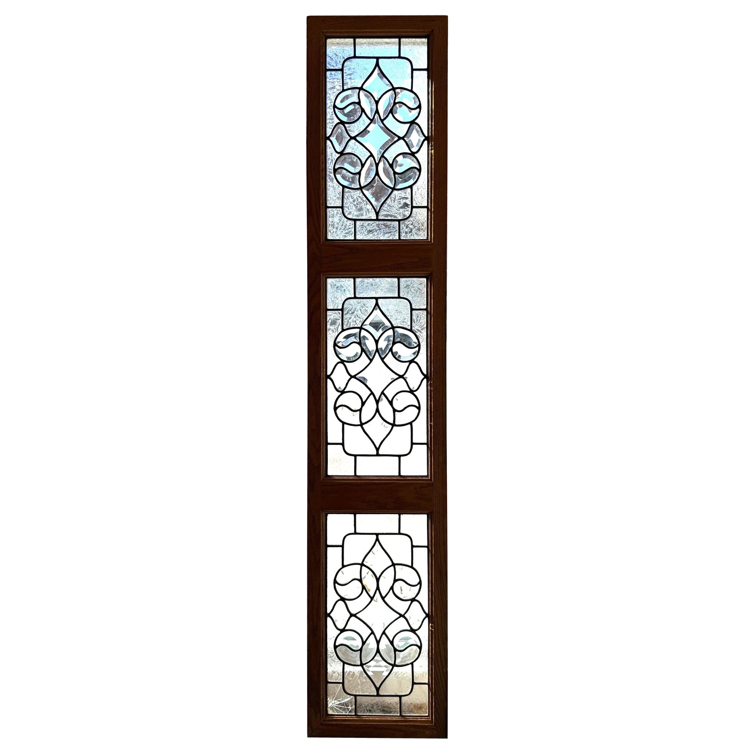 What is a beveled window?