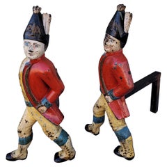 19thc Original Painted Hessian Soldiers