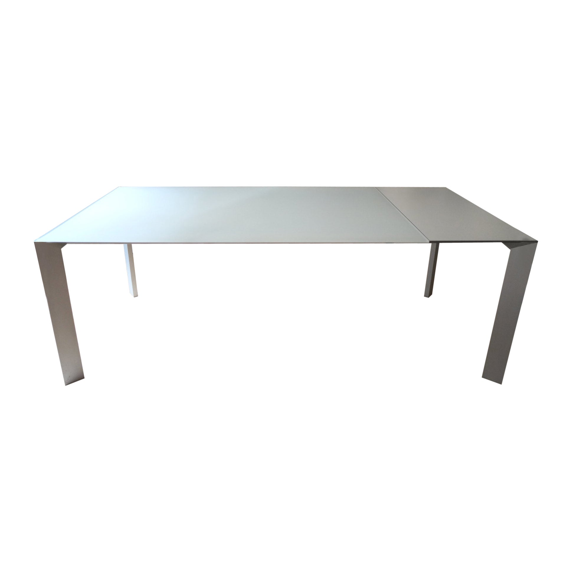 Grande table de salle à manger moderne italienne extensible (260 cm) Nori modèle-Bartoli Design en vente