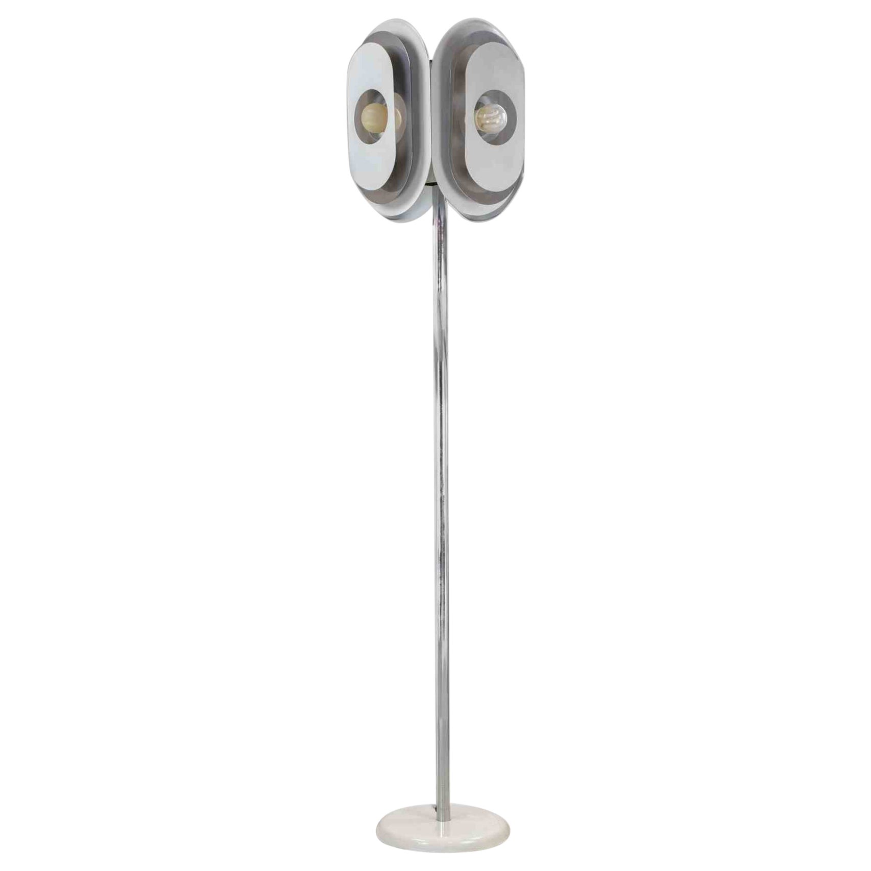Lampada da terra vintage di produzione italiana anni '70