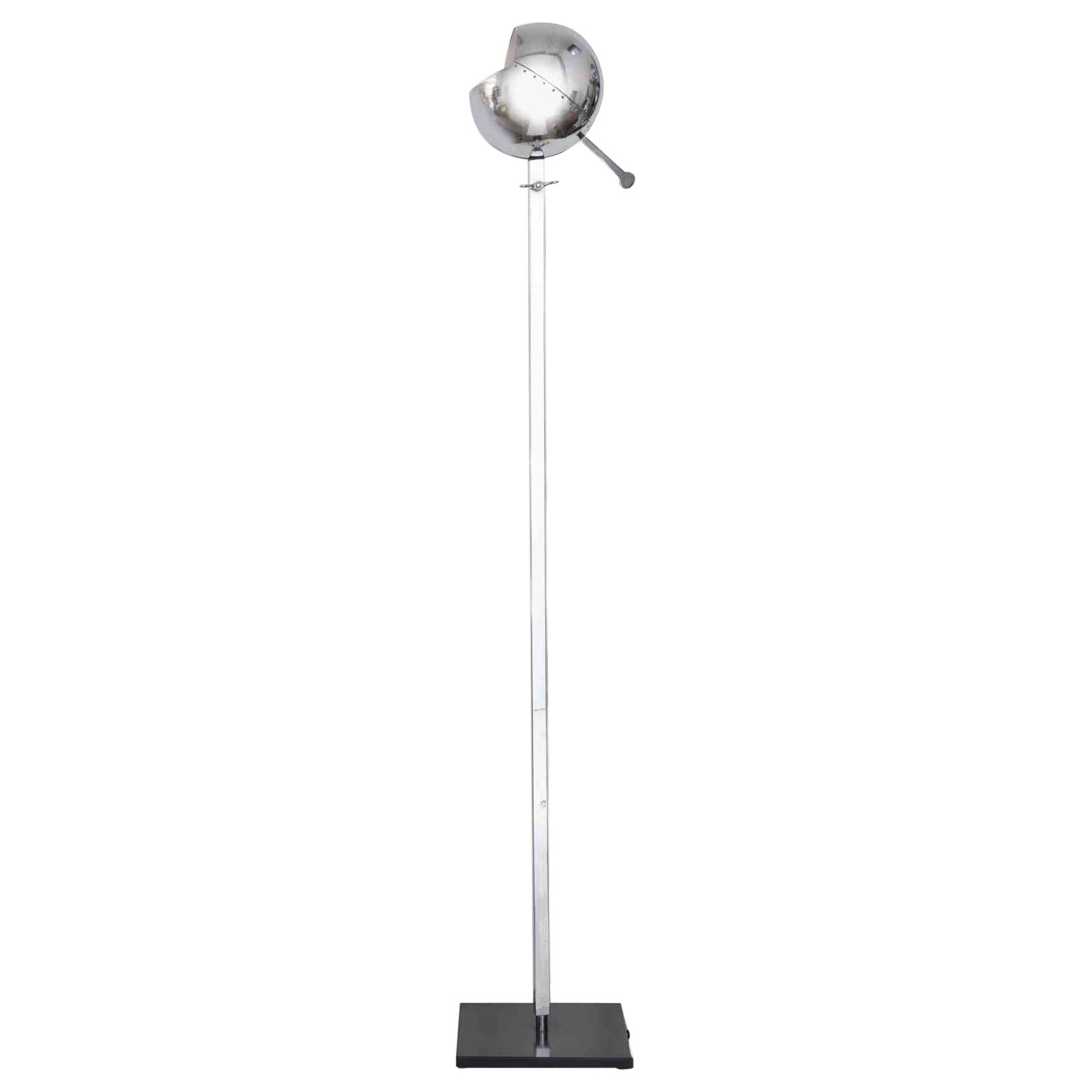 Vintage Adjustable Floor Lamp "Fire Ball" for Sidecar / Artemide, 1980s